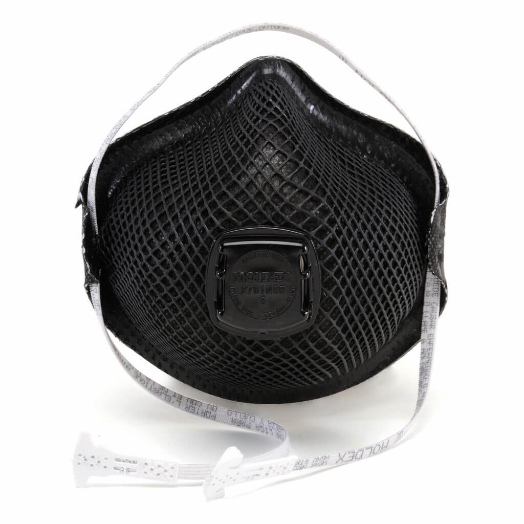 Respirador Moldex 2700 N95 con válvula Ventex – vista 2
