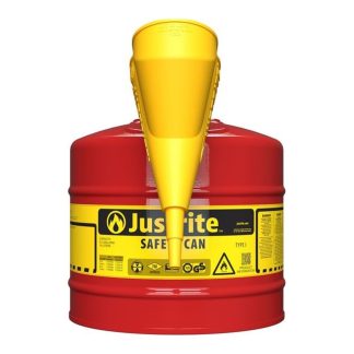 bidón de seguridad Justrite tipo I rojo