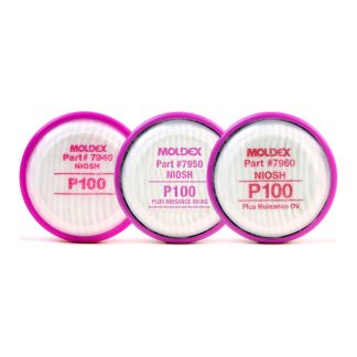 filtros P100 Moldex para respirador