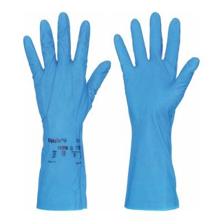 guante Ansell AlphaTec 37-310 de nitrilo azul