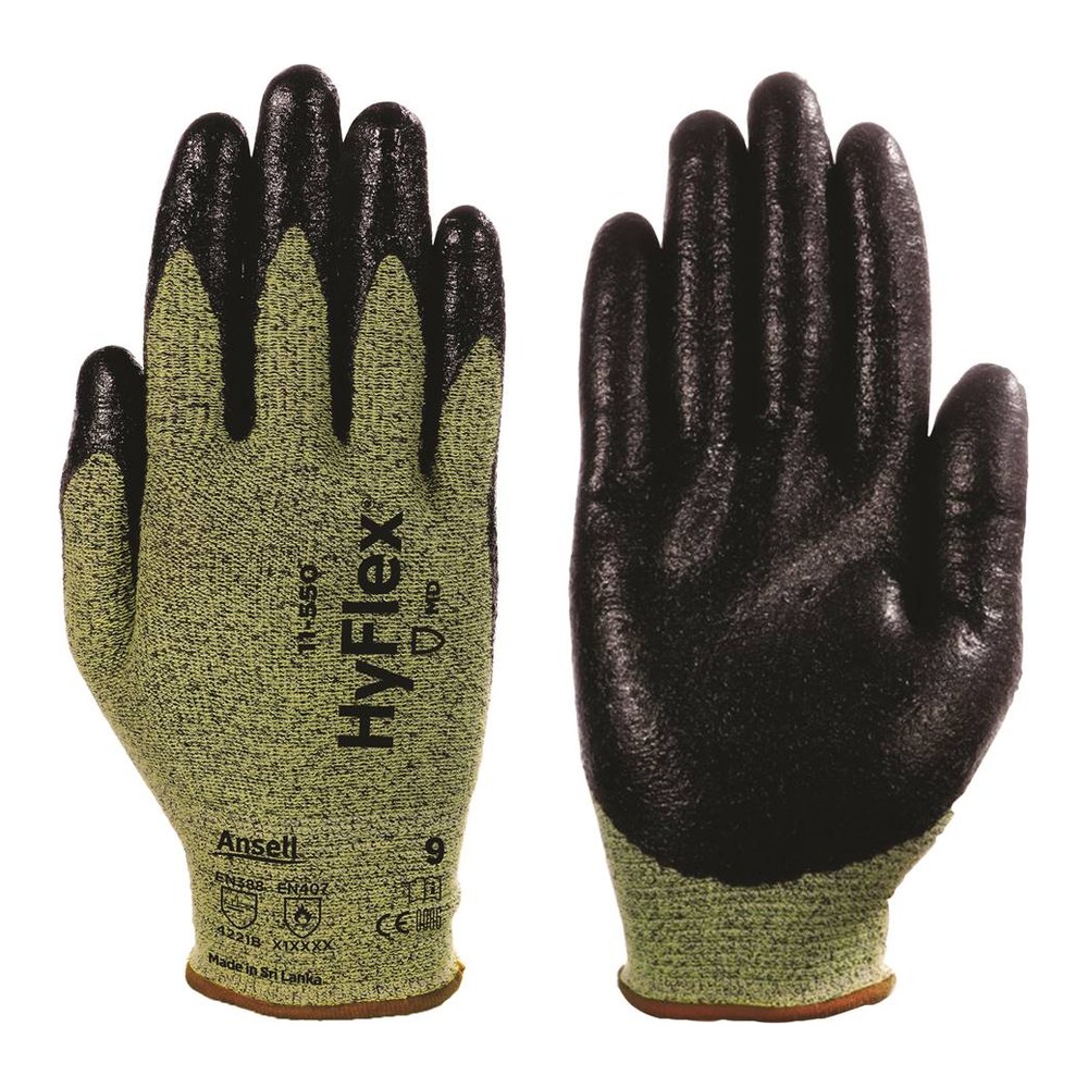guante Ansell HyFlex 11-550 resistente al calor