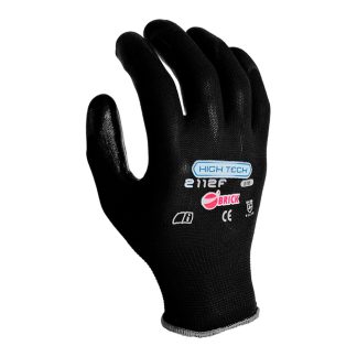 guante Brick 2112F con nitrilo espumado negro