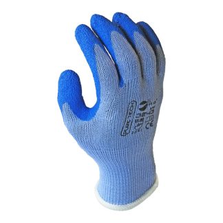 guante Brick 3243 de látex azul