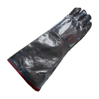Guante de aproximación al calor en kevlar aluminizado de 45 cm