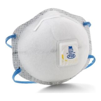 respirador 3M 8576 P95 con carbón activado