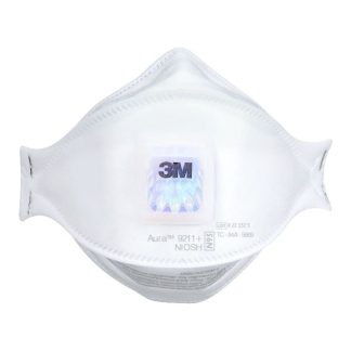 respirador 3M 9211+ Aura N95 con válvula