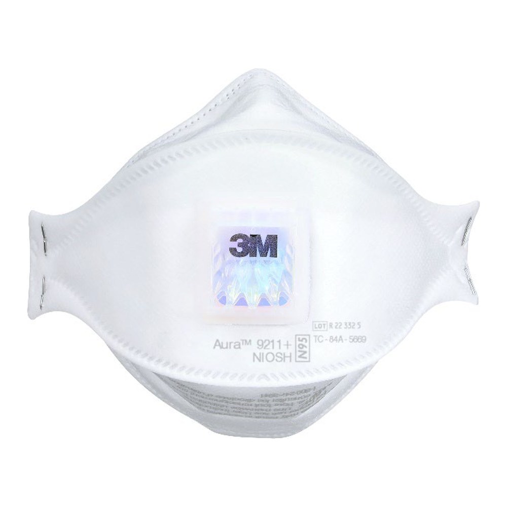 respirador 3M 9211+ Aura N95 con válvula