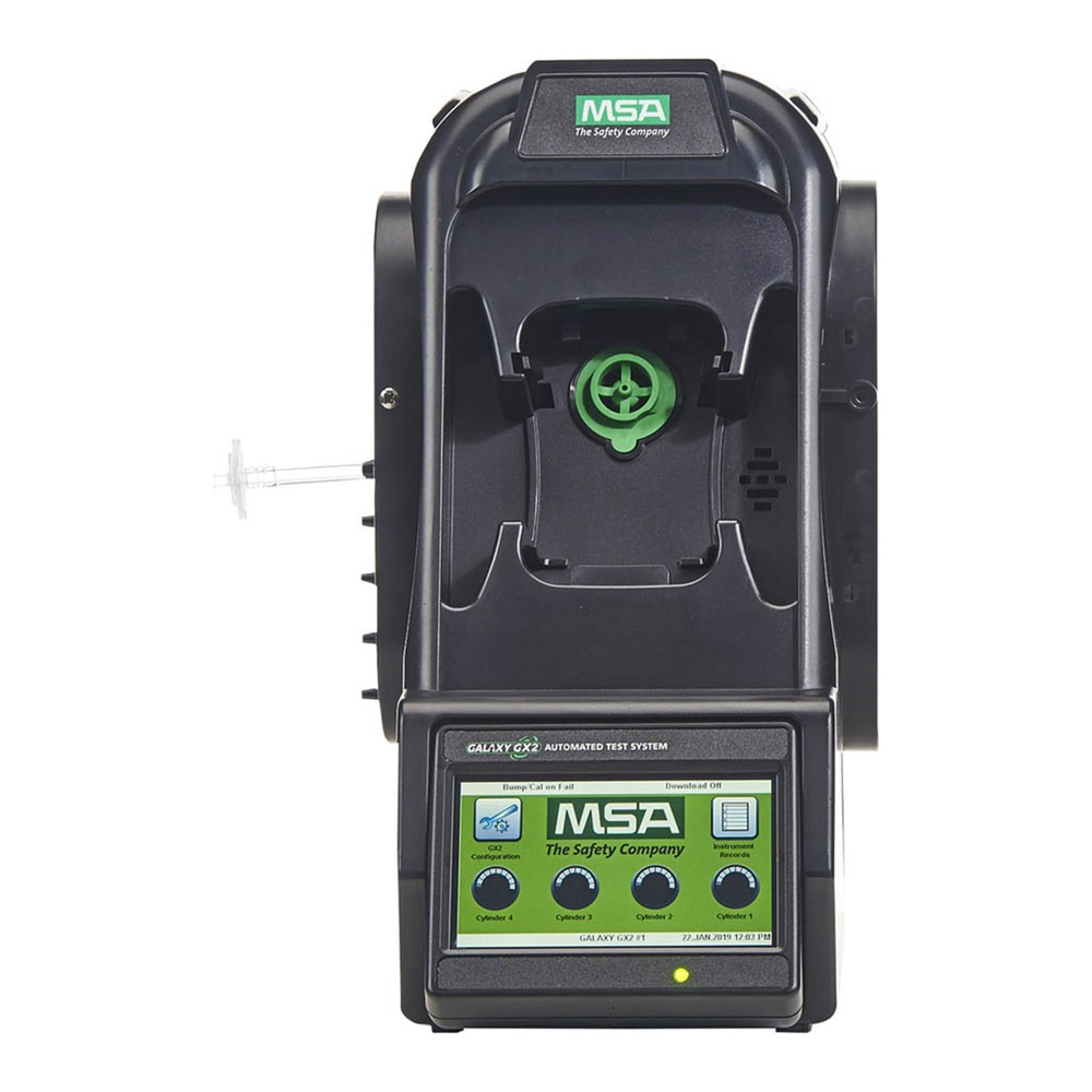 sistema de calibración MSA Galaxy GX2