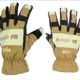 guantes de bombero fotoluminiscentes