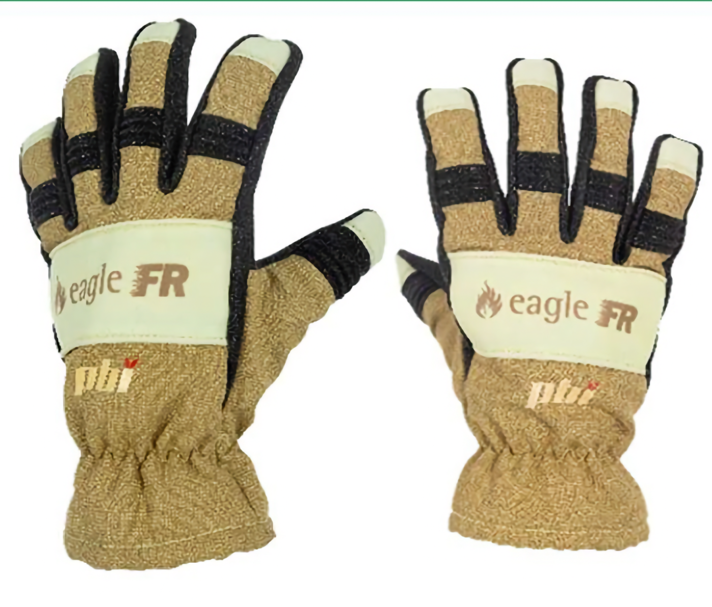 guantes de bombero fotoluminiscentes