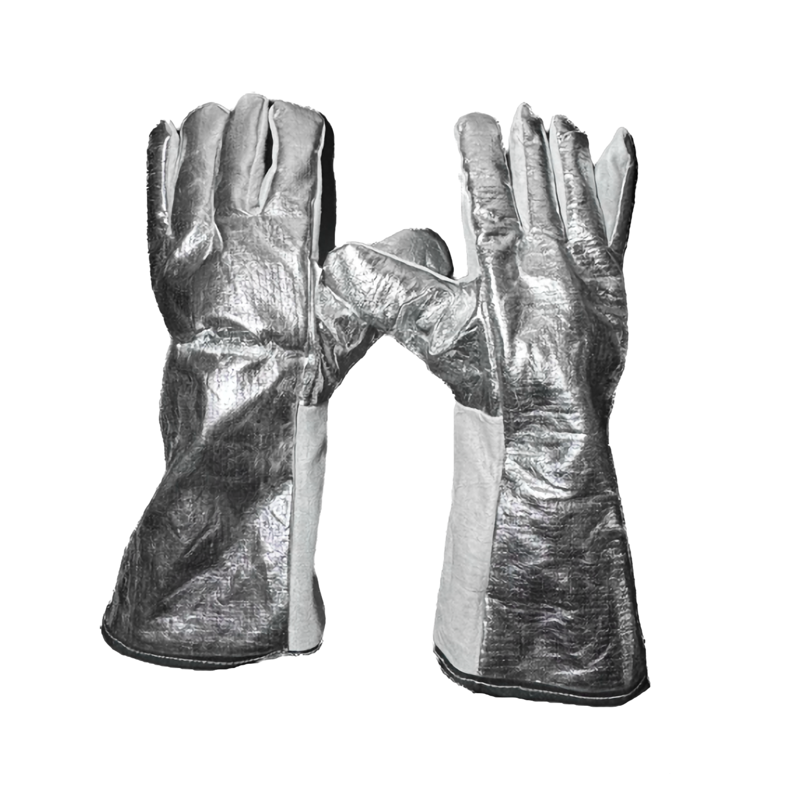Guante aluminizado con palma de carnaza 33 cm - Imagen 3